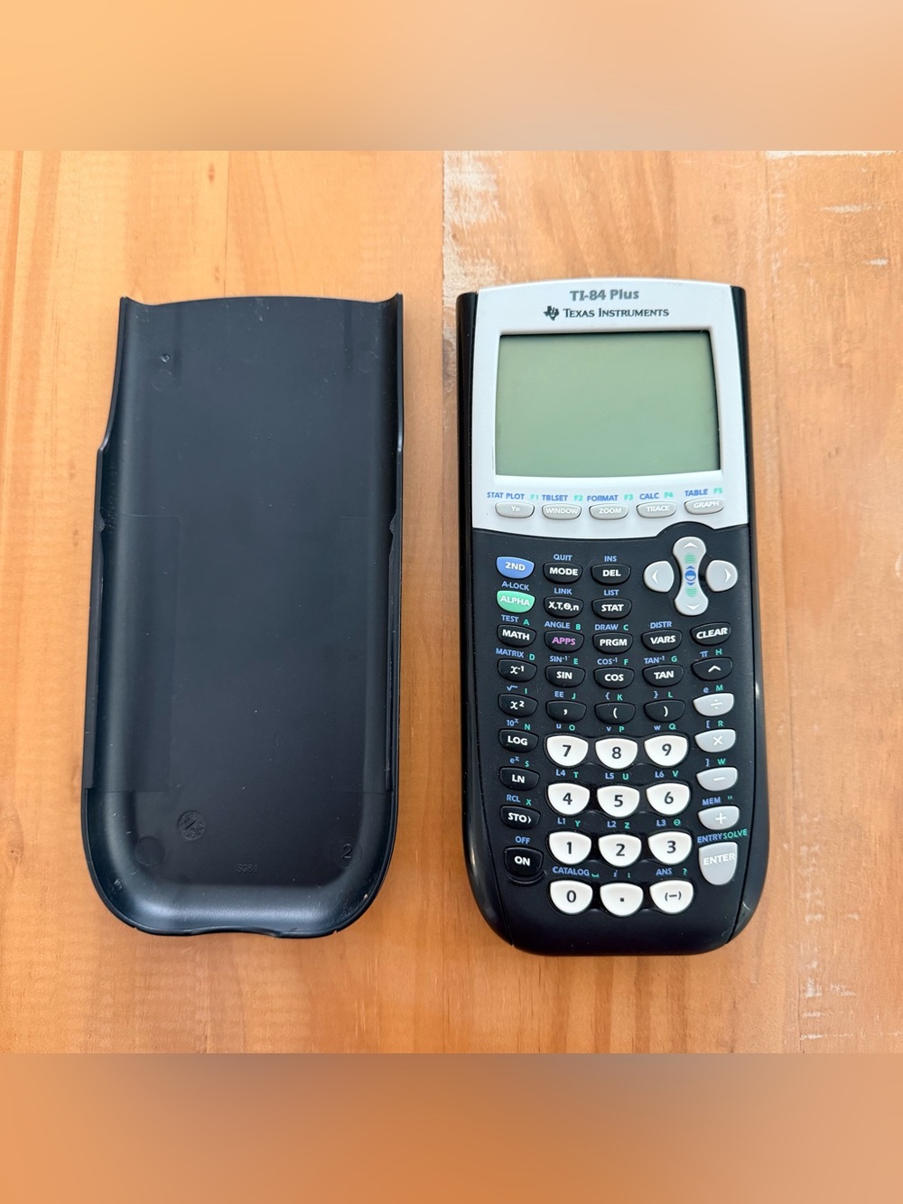 Texas Instruments TI-84 Plus Graphing Calculator Black Tested And Working